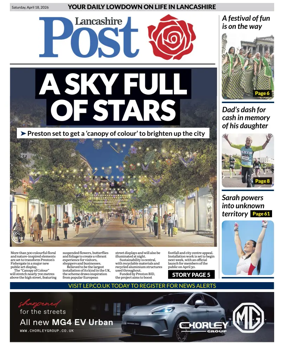 Cover of Lancashire Evening Post