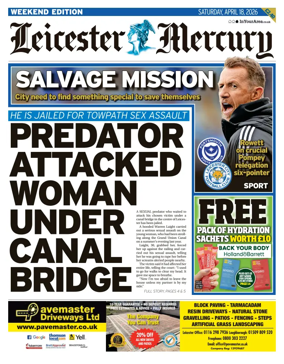 Cover of Leicester Mercury
