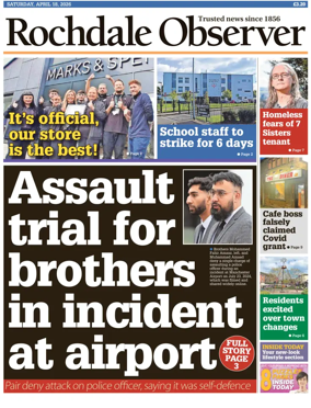 Cover of Rochdale Observer