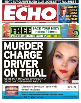 Cover of South Wales Echo