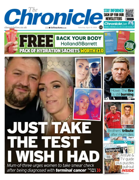 Cover of The Chronicle (South Tyneside and Durham)