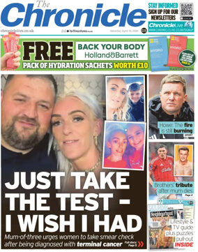 Cover of The Chronicle (UK)