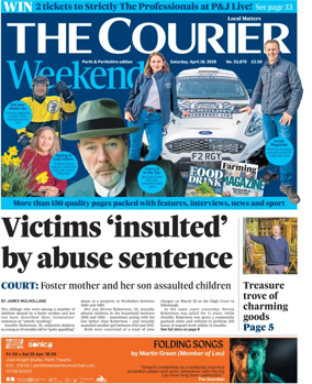Cover of The Courier & Advertiser (Perth and Perthshire Edition)