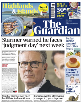 Cover of The Guardian