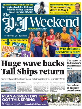 Cover of The Press and Journal (Aberdeen and Aberdeenshire)