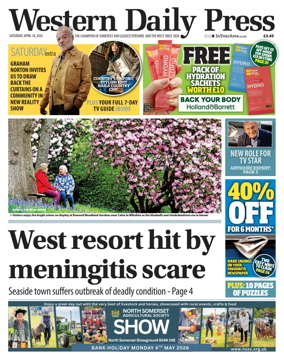 Cover of Western Daily Press (Saturday)