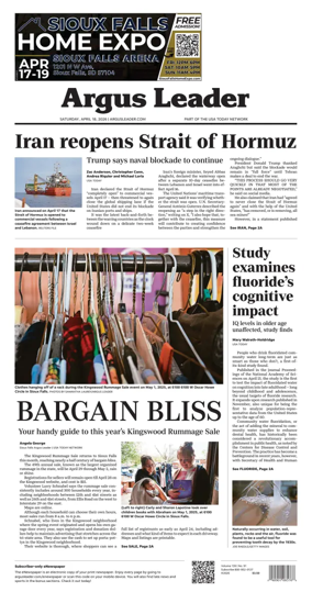 Cover of Argus Leader