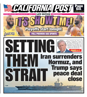 Cover of California Post
