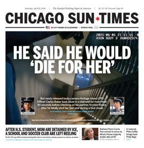 Cover of Chicago Sun-Times