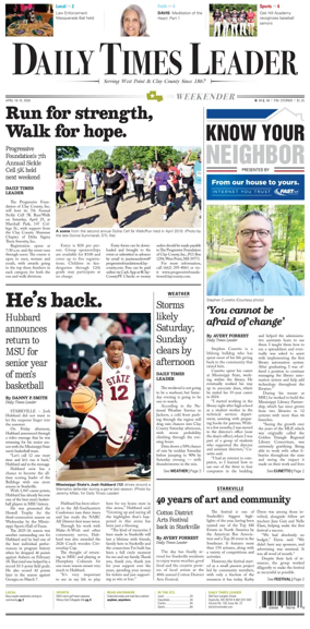 Cover of Daily Times Leader