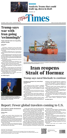 Cover of El Paso Times