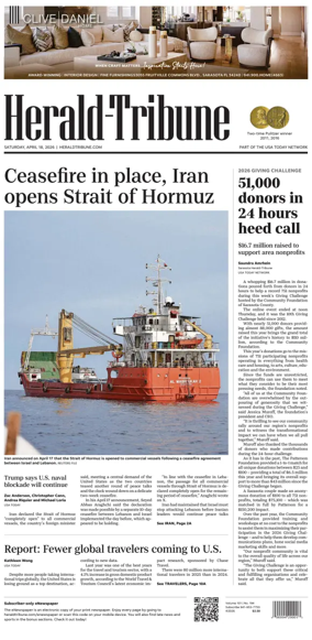 Cover of Herald-Tribune