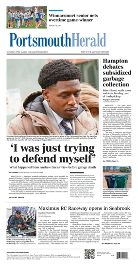 Cover of Portsmouth Herald