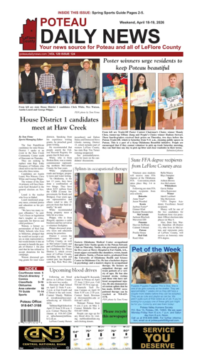 Cover of Poteau Daily News