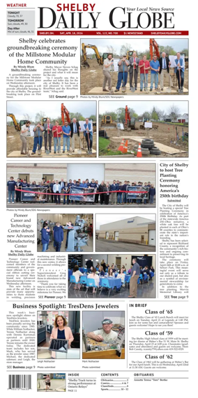 Cover of Shelby Daily Globe