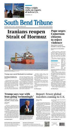 Cover of South Bend Tribune