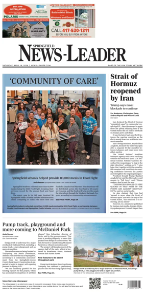 Cover of Springfield News-Leader