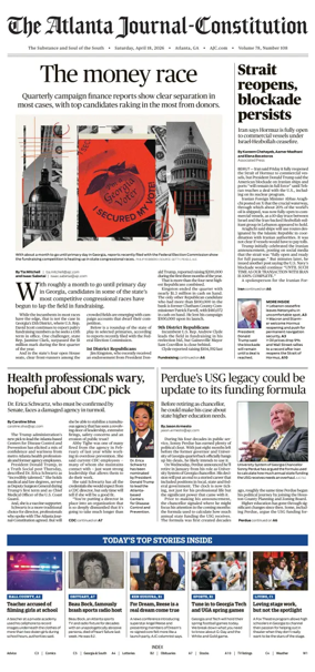 Cover of The Atlanta Journal-Constitution