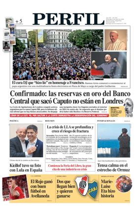 Cover of Perfil (Domingo)