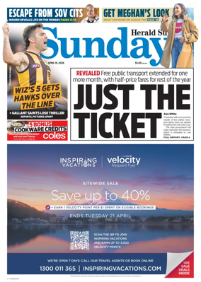 Cover of Herald Sun