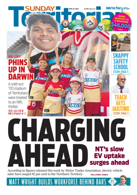 Cover of Sunday Territorian