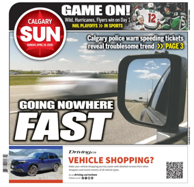 Cover of Calgary Sun