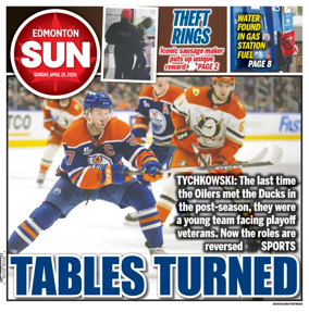 Cover of Edmonton Sun