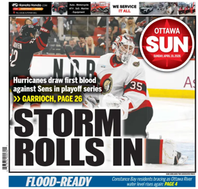 Cover of Ottawa Sun