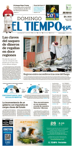 Cover of El Tiempo (Bogota)