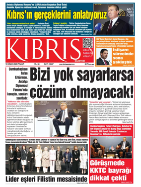 Cover of Kibris Gazetesi