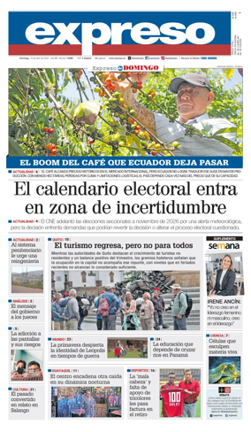 Cover of Diario Expreso