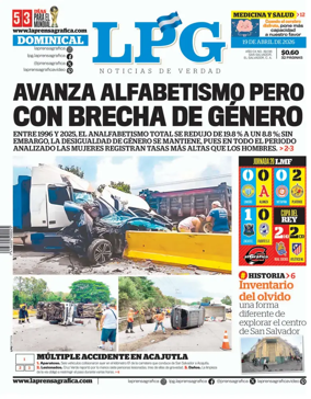 Cover of La Prensa Grafica