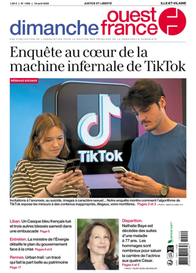 Cover of Dimanche Ouest France (Ille-et-Vilaine)