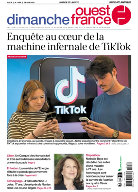 Cover of Dimanche Ouest France (Loire-Atlantique)