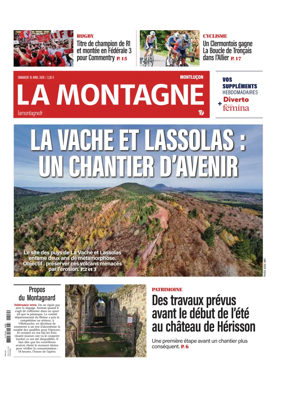 Cover of La Montagne (Montlucon)
