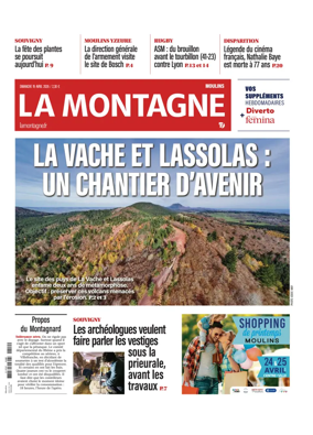 Cover of La Montagne (Moulins)