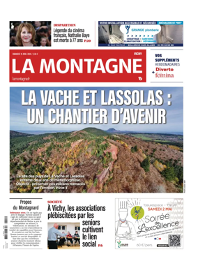 Cover of La Montagne (Vichy)