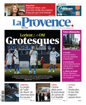 Cover of La Provence Marseille