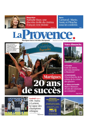 Cover of La Provence Martigues-Istres-Vitrolles-Marignane