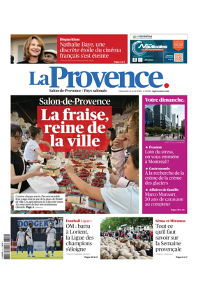 Cover of La Provence Salon-de-Provence / Pays salonais
