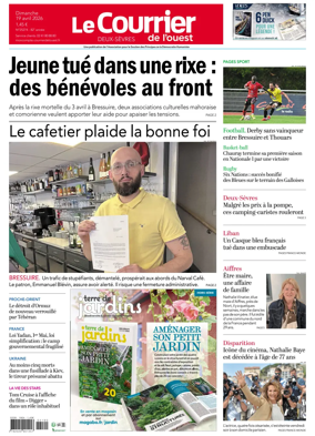 Cover of Le Courrier de l’Ouest (Deux-Sevres)