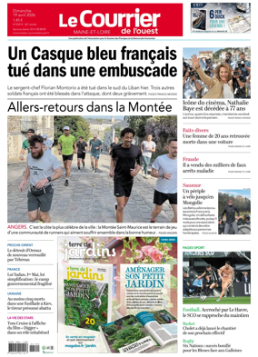 Cover of Le Courrier de l’Ouest (Saumur)