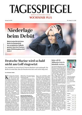 Cover of Der Tagesspiegel