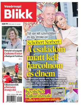 Cover of Vasarnapi Blikk