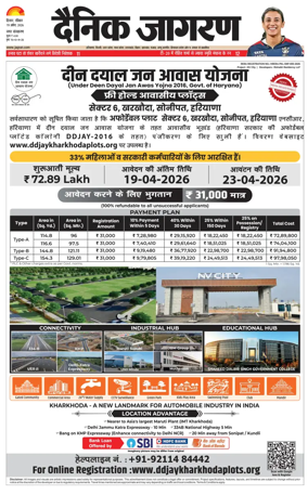 Cover of Dainik Jagran Hisar