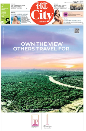Cover of Hindustan Times (Lucknow) - Live