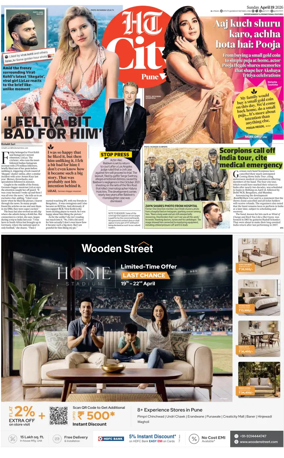 Cover of Hindustan Times (Pune) - Cafe
