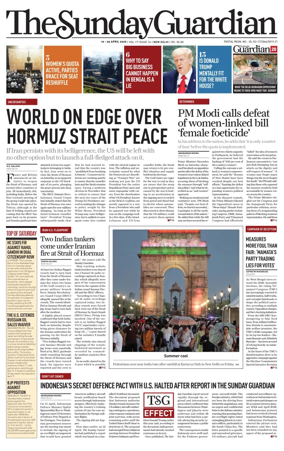 Cover of The Sunday Guardian