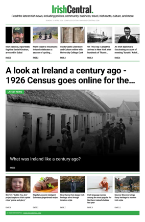 Cover of Irish Central