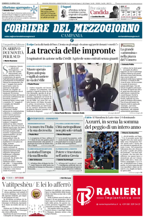 Cover of Corriere del Mezzogiorno (Campania)